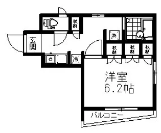 メゾン・フルール【2階】の間取り