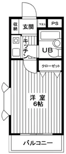 パークテラス塩焼【2階】の間取り