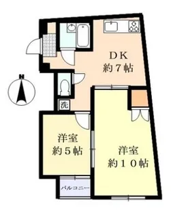 本駒込アトラスマンション【3階】の間取り