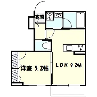 ソフィアメゾン【1階】の間取り