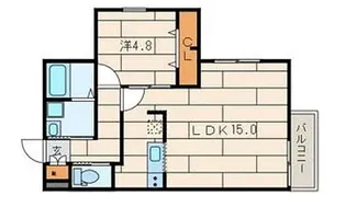 FRレジデンス飯田橋【2階】の間取り