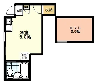 メゾン・ド・ロペ【2階】の間取り