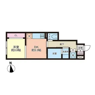 Star rich court(スターリッチコート【1階】の間取り