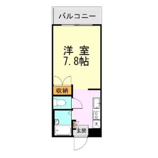 ノブハウスII【2階】の間取り