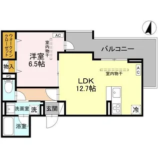 TORISIAS ゆいの杜6丁目 E棟【2階】の間取り