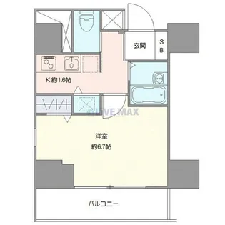 シーネクス本駒込【14階】の間取り