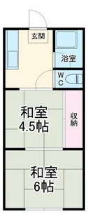 サンホームズ【2階】の間取り