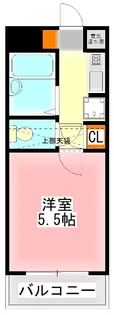 共立リライアンス豊田B【3階】の間取り