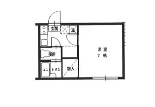 パラス【2階】の間取り