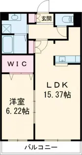 エソール中今泉【7階】の間取り
