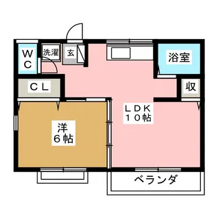 グランデュール初山【2階】の間取り