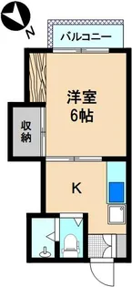 ハイクオリティハイツ金子【4階】の間取り