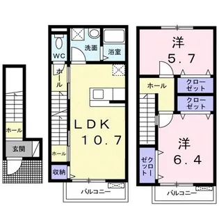 レイクパレットの間取り