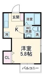 イベリスビラ【2階】の間取り