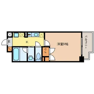 グレイスハイツ新寺【4階】の間取り