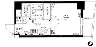 エスコート渋谷【2階】の間取り