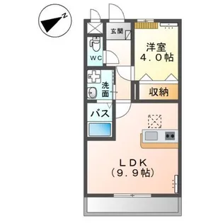 セサミ(sesame)【1階】の間取り