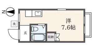 シティコーポII【2階】の間取り