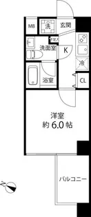 マーレ横浜白金【4階】の間取り