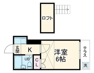 本厚木第7【1階】の間取り