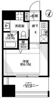ベルファース水天宮前【3階】の間取り