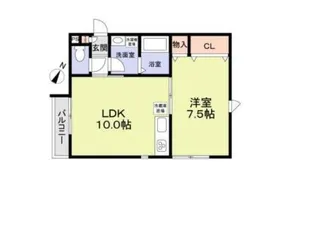 オランジュ MSH【1階】の間取り