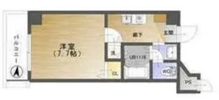 鳳TKハイツ2号館【2階】の間取り