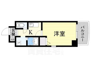 ワピタ名駅【2階】の間取り