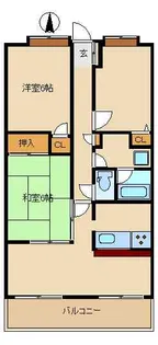 池袋ウエストヒルズ【5階】の間取り