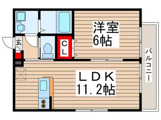 STAY GOLD【3階】の間取り