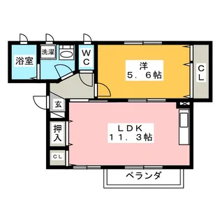 leaf gracy【2階】の間取り