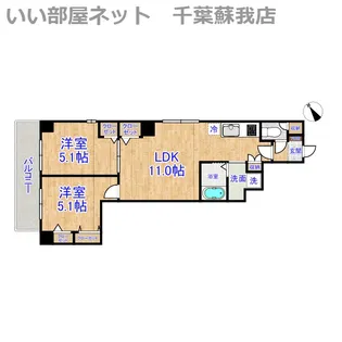 フォーサイドさくら公園前【3階】の間取り