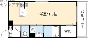 サンプロスペリティ【1階】の間取り