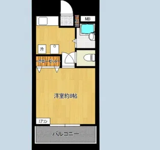 TパレットA棟【2階】の間取り