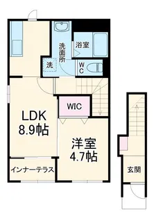 アリエス【2階】の間取り