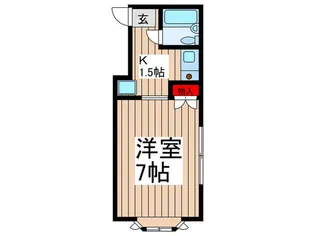 ホワイトコ-ポ【2階】の間取り