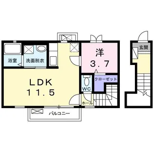 Green Shadow【2階】の間取り