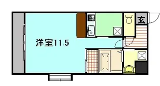 KMビル【4階】の間取り