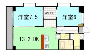 エスペランス【5階】の間取り