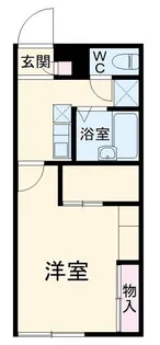レオパレスL イーズ【2階】の間取り