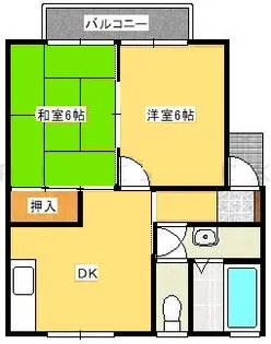 ニューシティ神町1【1階】の間取り