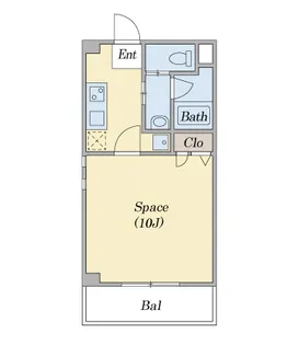 アルコイリス【2階】の間取り