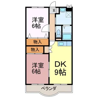 メゾン・ド・カズ【1階】の間取り