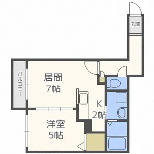 アルフォート【4階】の間取り