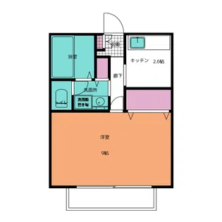 リベールハイツ【1階】の間取り