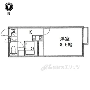 レオネクストビーシェル【1階】の間取り