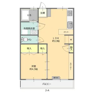群馬県太田市内ケ島町【アパート】の間取り