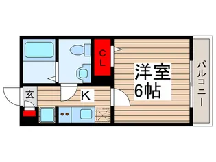リベール薬園台【2階】の間取り