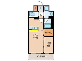 ルーチェ M【5階】の間取り