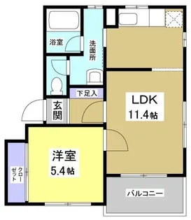 カサボニータ【2階】の間取り
